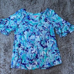 Lilly pulitzer lula top